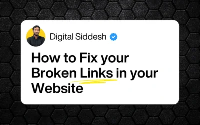 5 Fix Broken Links on Website to Improve SEO Fast